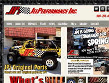 Tablet Screenshot of jeeperformanceinc.com